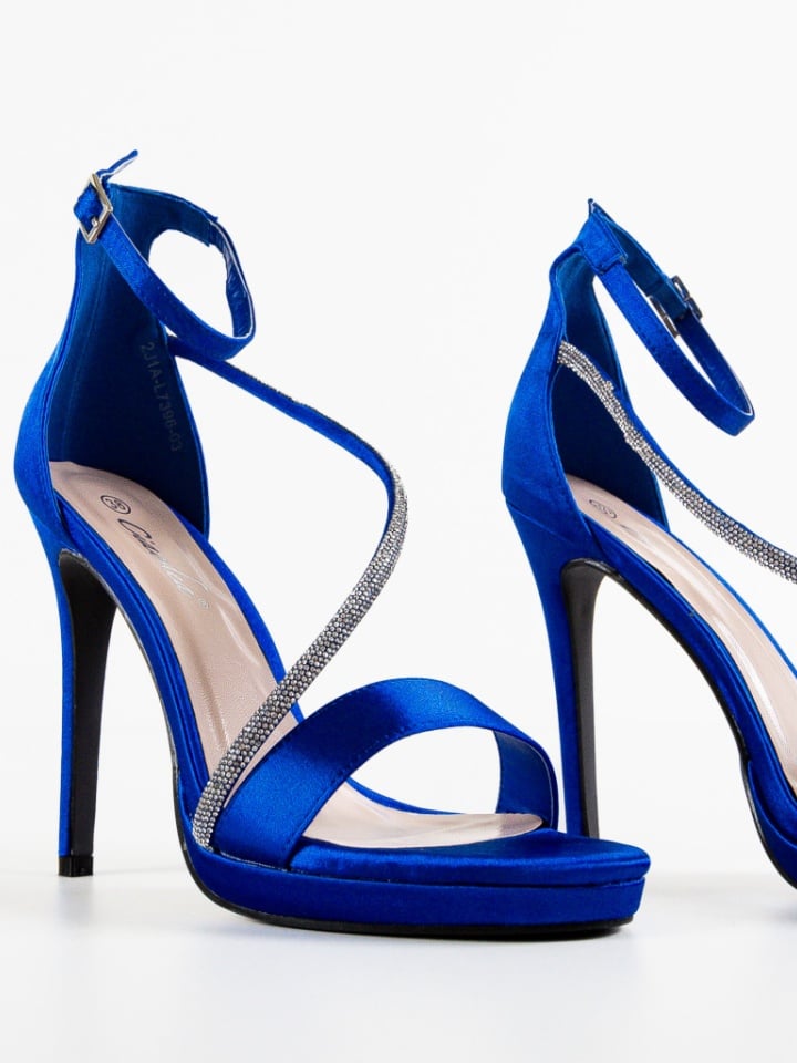 Sandale cu toc Sarai Verzi