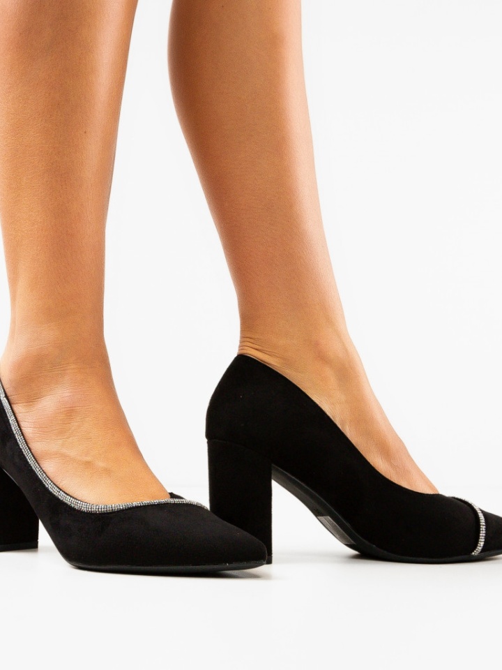 Pantofi cu toc Bavalka Verzi