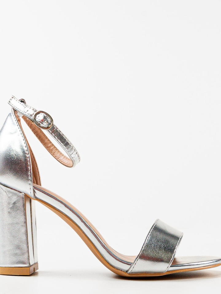 Sandale cu toc Alyosh Aurii