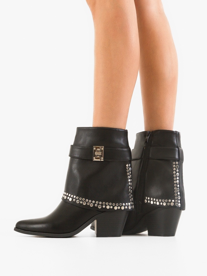 Botine dama Eryn Negre