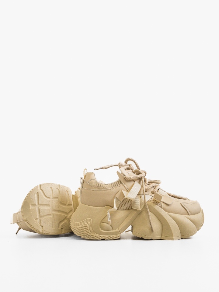 Sneakers dama Thild Bej