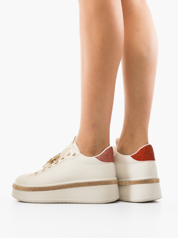 Sneakers dama Weland Rosii