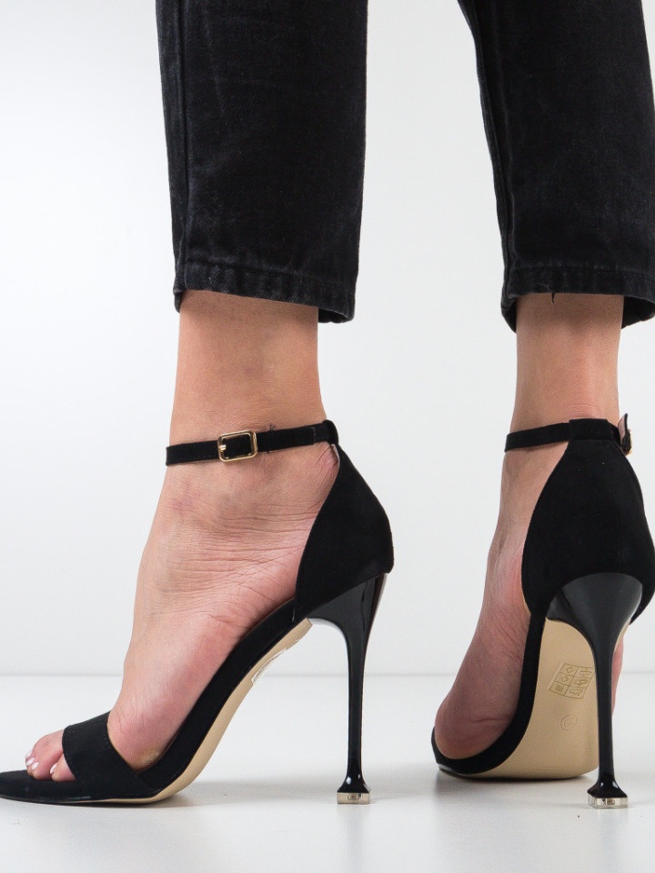 Sandale cu toc Brock Albastre