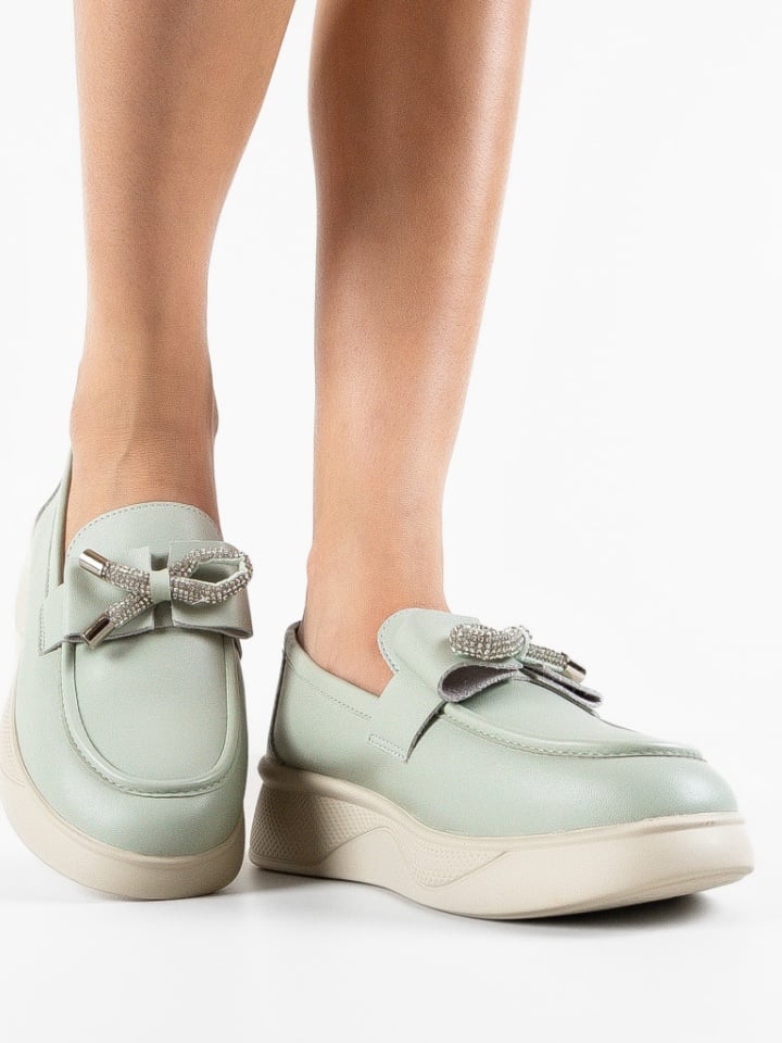 Pantofi casual dama Eacona Negri