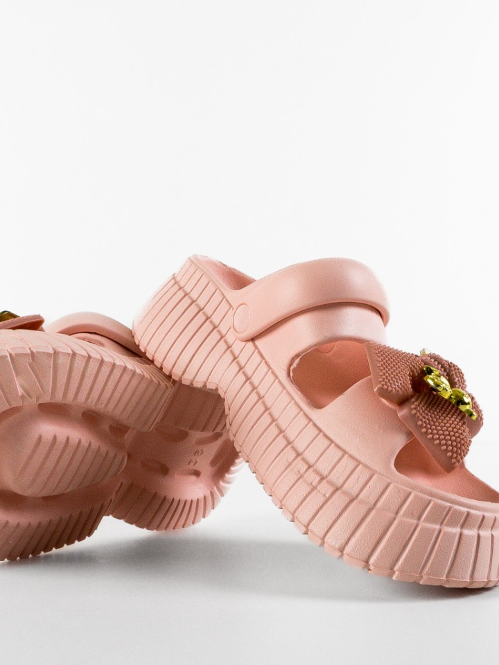 Papuci dama Beutel Roz