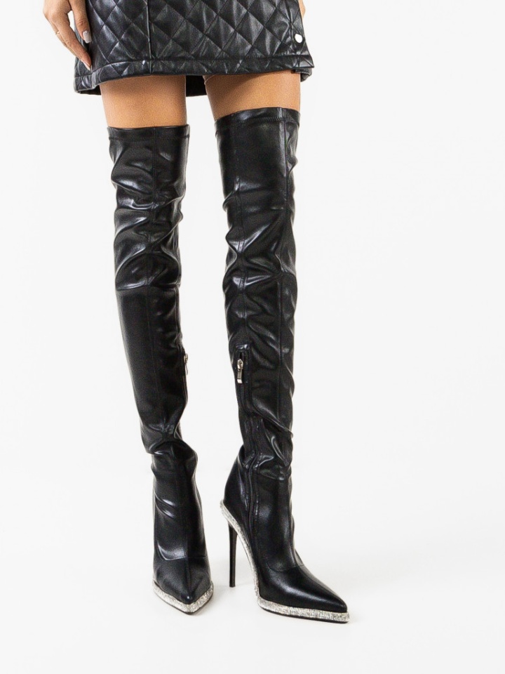 Cizme dama Glenn Negre