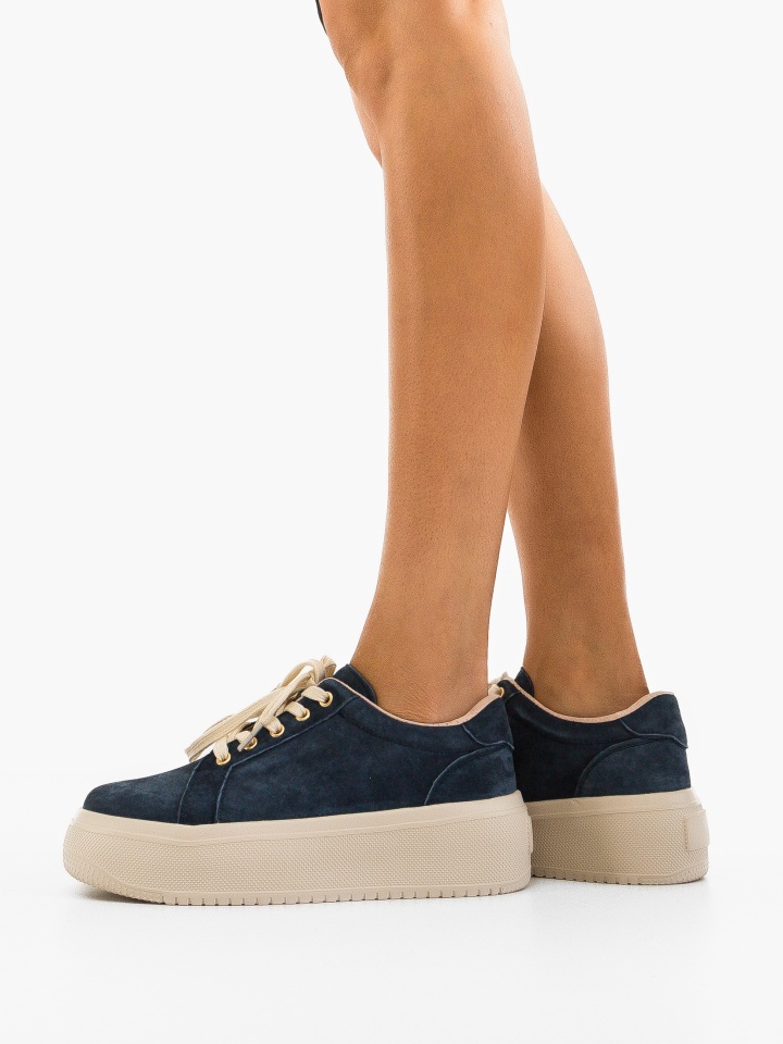 Sneakers dama Daravo Albastri 2