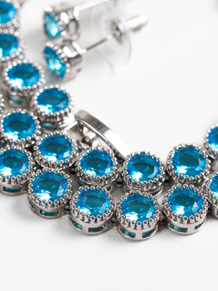 Set bijuterii Edmondo Argintiu