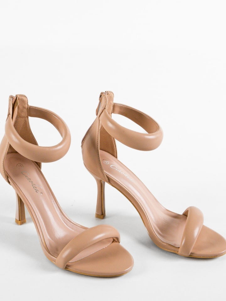 Sandale cu toc Yakup Nude