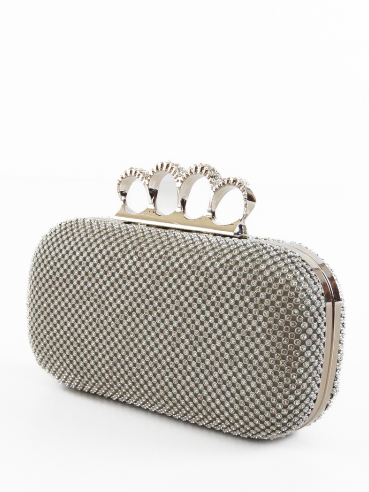 Geanta plic Grewa Argintie