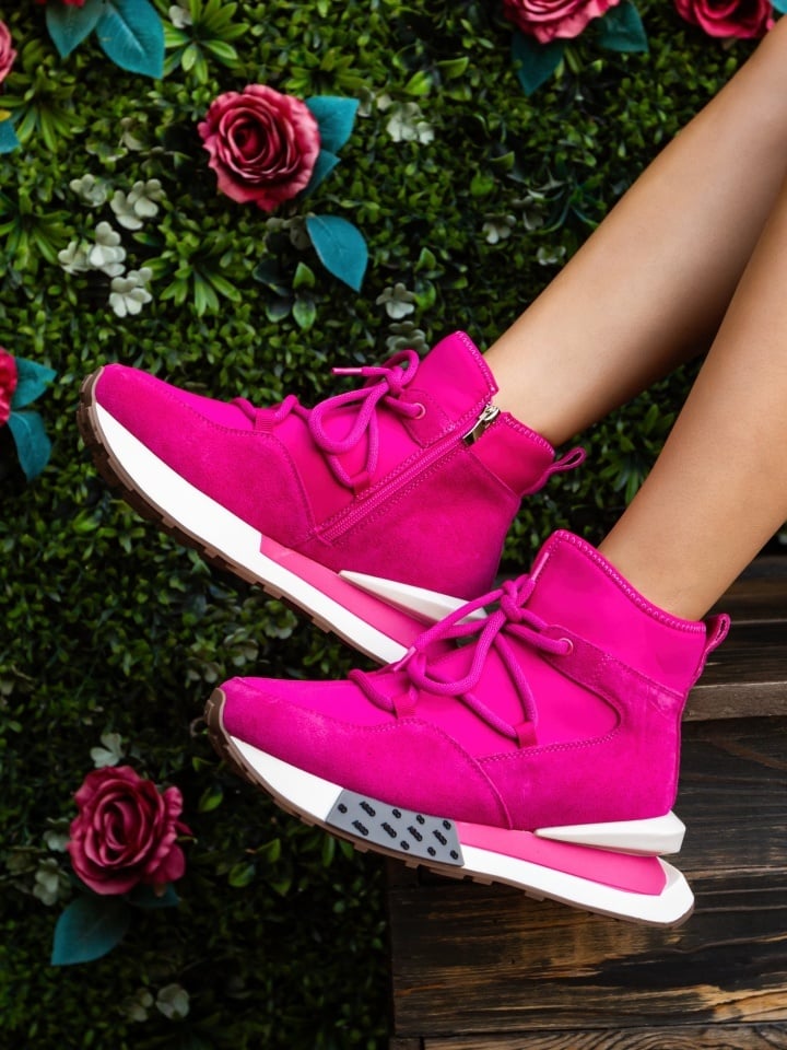 Sneakers dama Klawan Fuchsia