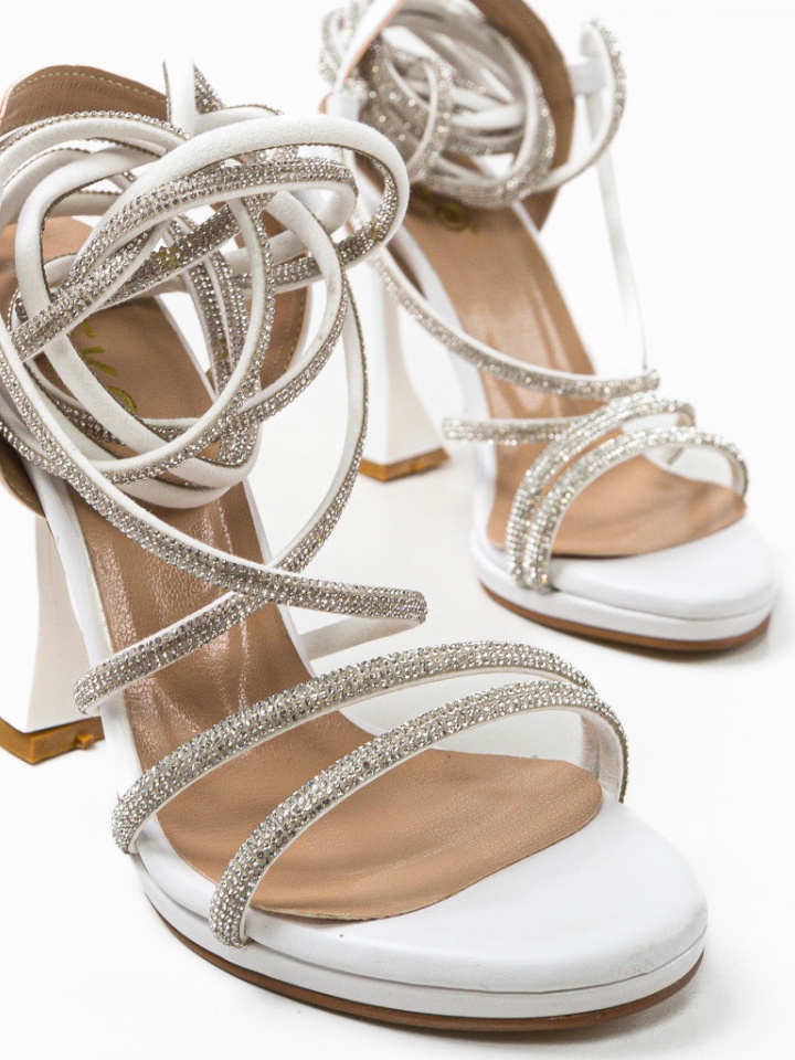 Sandale cu toc Geamelya Negri 2