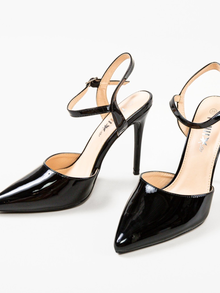 Pantofi cu toc Sambyal Albi