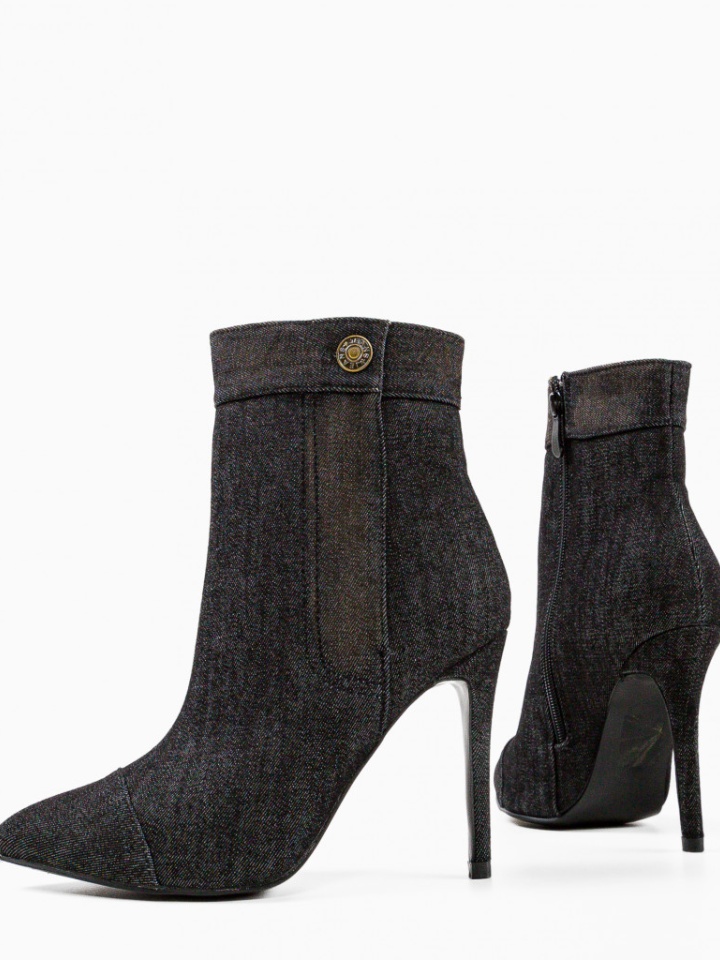 Botine dama Nithya Negre