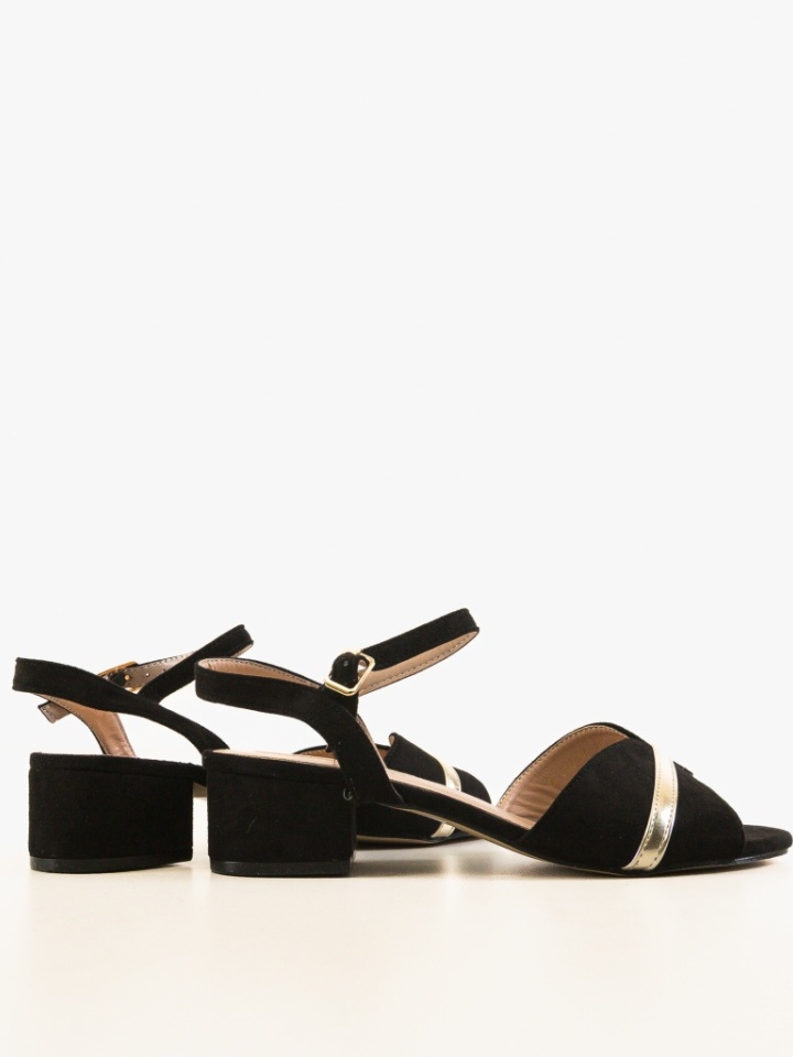 Sandale cu toc Lesa Negre