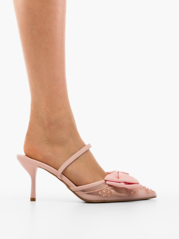 Sandale cu toc Warren Roz