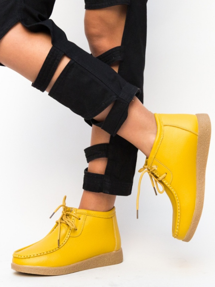 Pantofi Casual Munela Bej