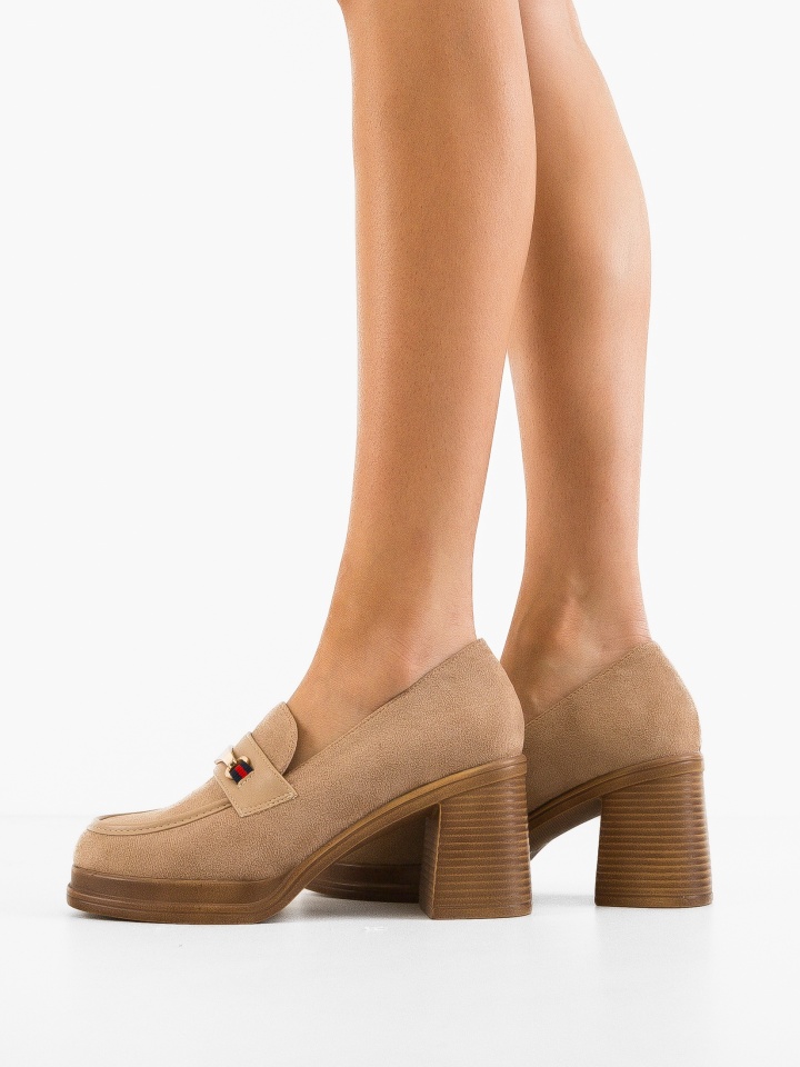 Pantofi dama Tamlan Bej