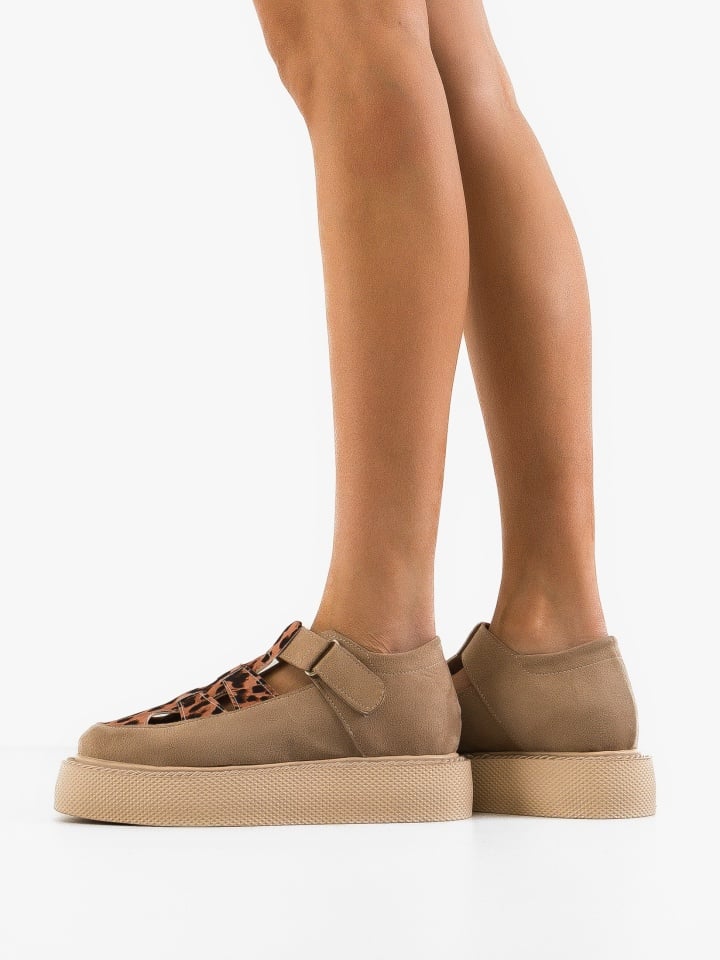 Pantofi Casual Gryndy Bej