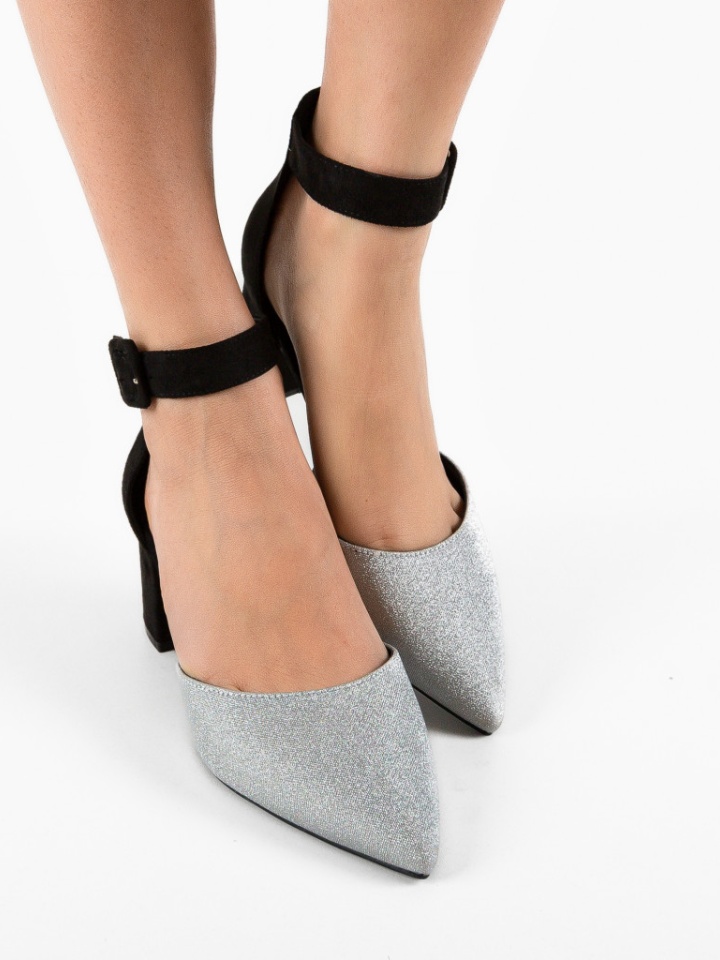 Pantofi dama Arbeu Argintii