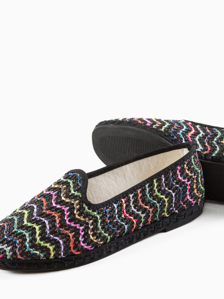 Espadrile dama Heike Negre