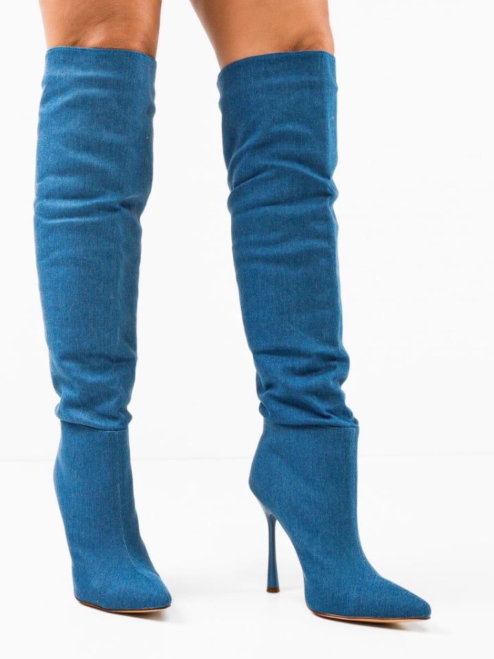 Cizme dama Amay Albastre 2