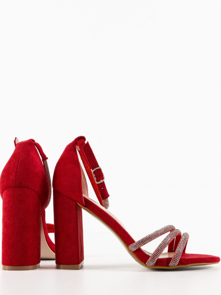 Sandale cu toc Willyy Bej