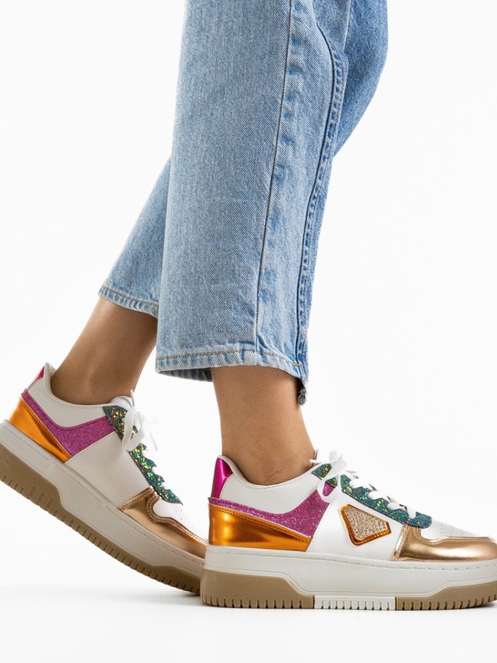 Pantofi Sport Celestino Argintii