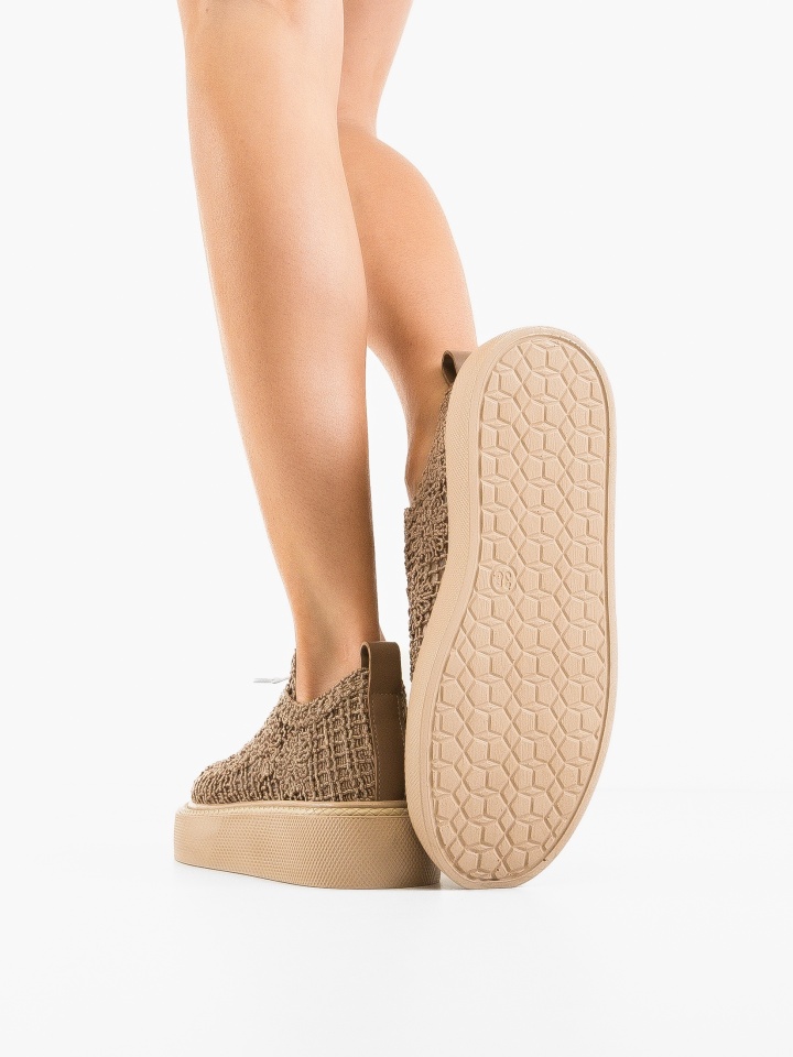 Pantofi Casual Ystory Bej 2