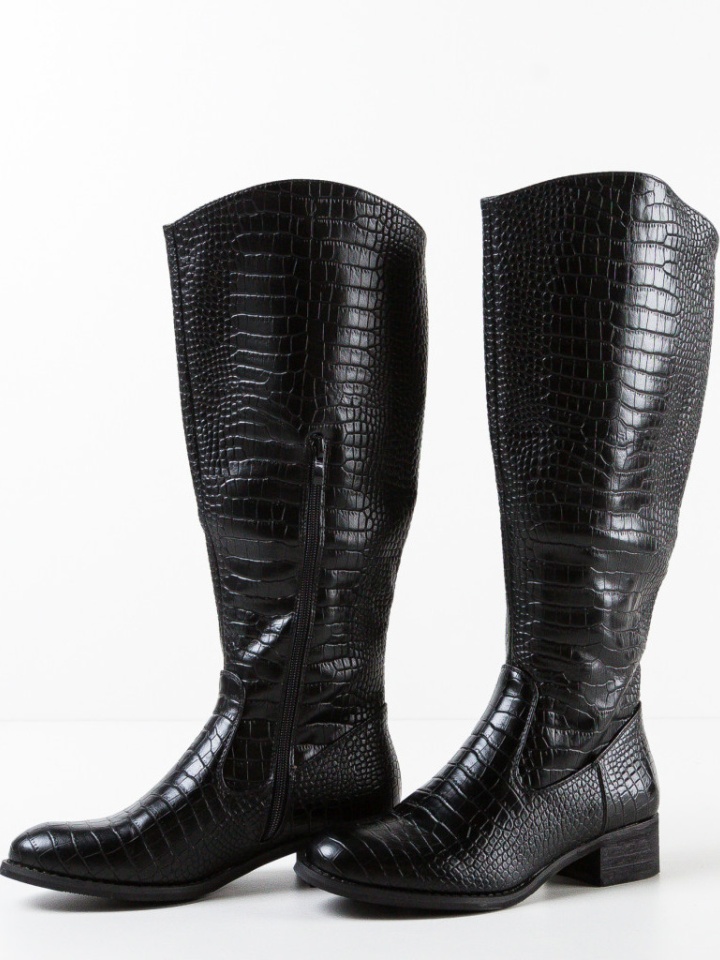 Cizme dama Selin Negre