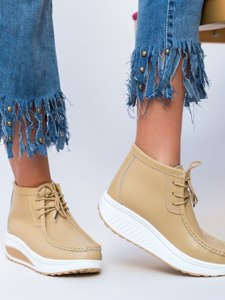 Pantofi Casual Vinto Camel