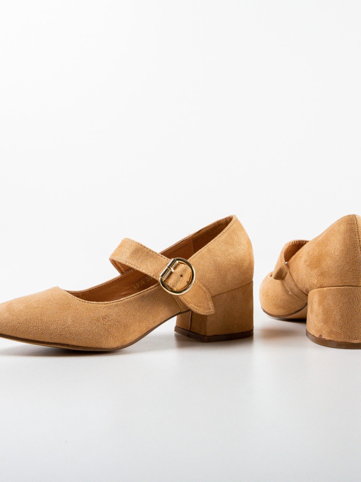 Pantofi dama Carole Camel