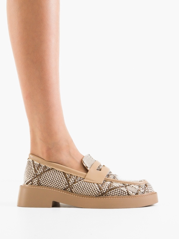 Pantofi Casual Mikael Bej