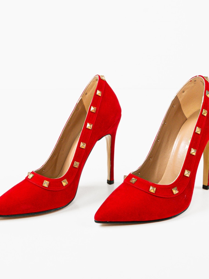 Pantofi dama Laylo Rosii