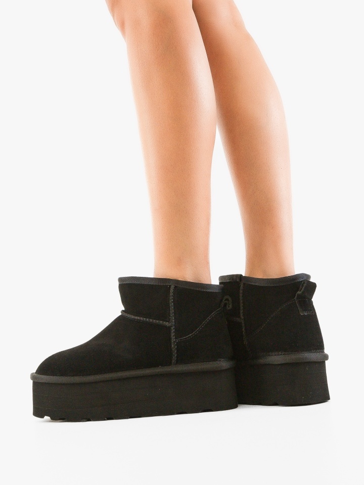 Cizme tip Ug Keston Negre