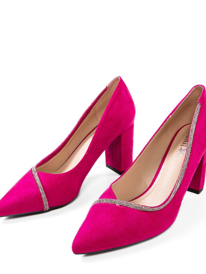 Pantofi cu toc Bavalka Verzi