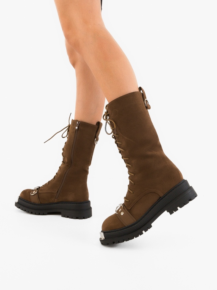 Ghete dama Lana Khaki