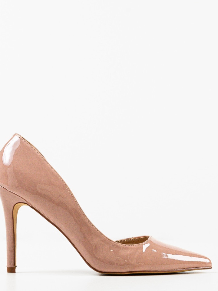 Pantofi cu toc Zayan Albi