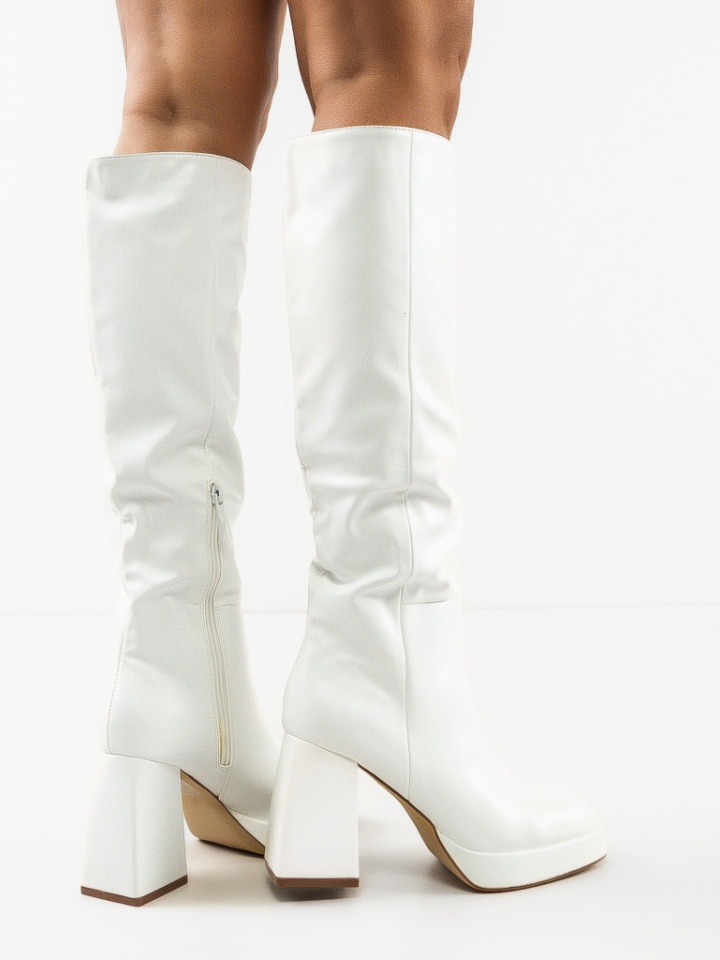 Cizme dama Freya Albe