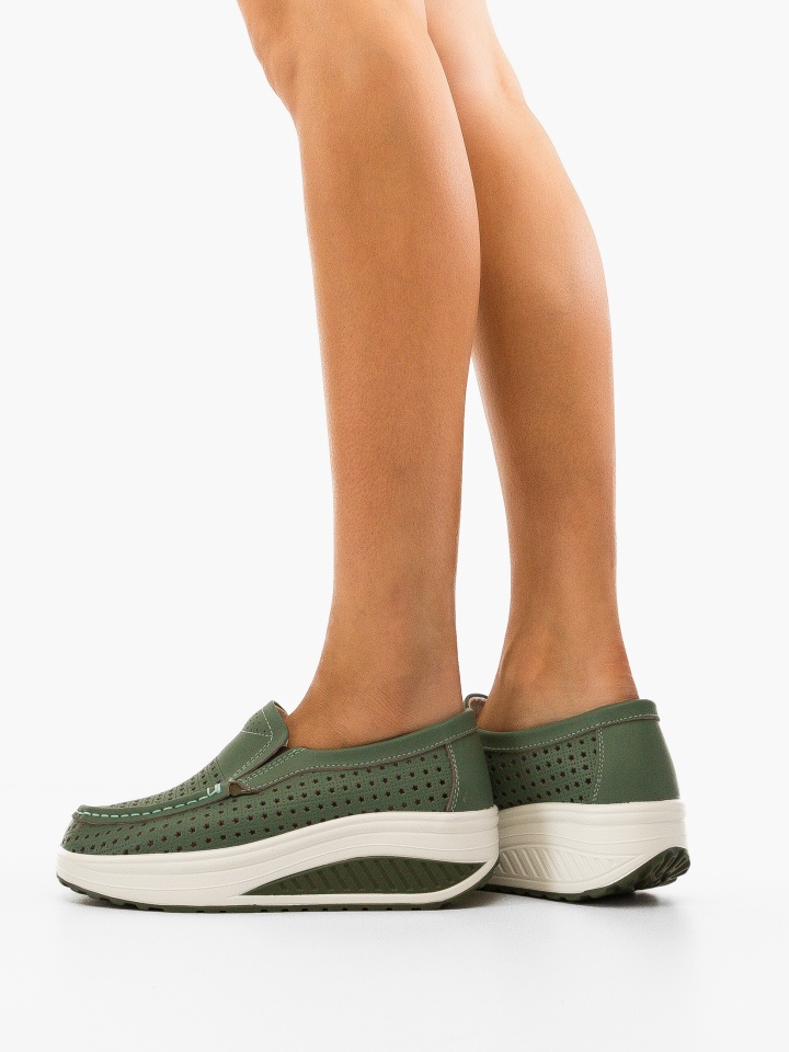 Pantofi Casual Bicaz Verzi