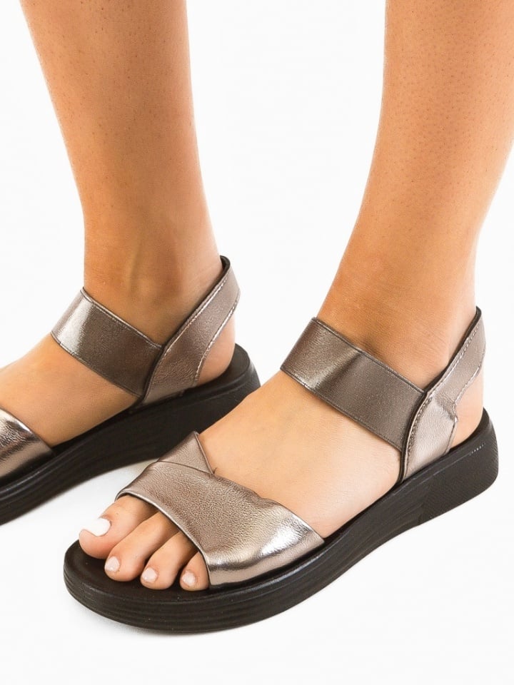 Sandale dama Nyuk Argintii