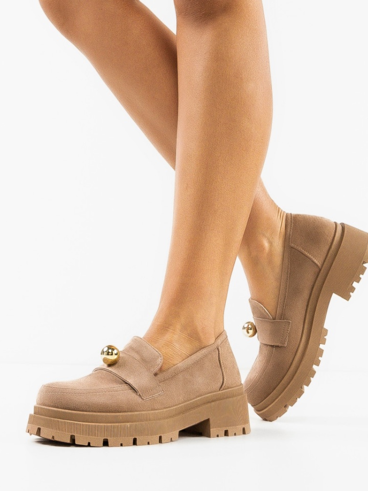 Pantofi Casual Nieve Khaki