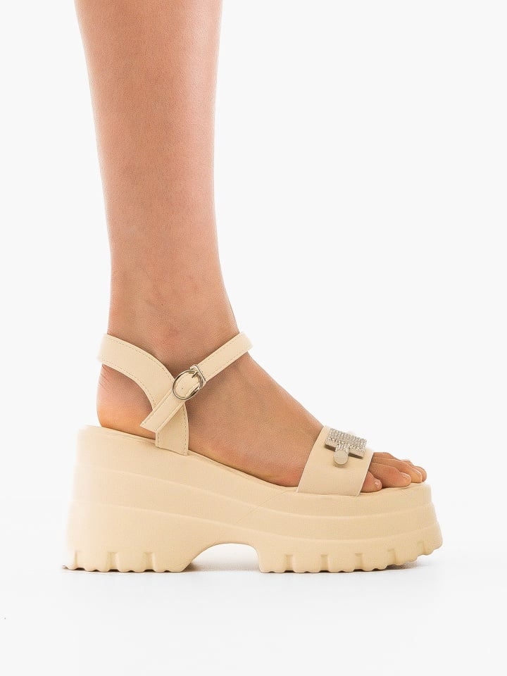 Platforme dama Jujyju Bej