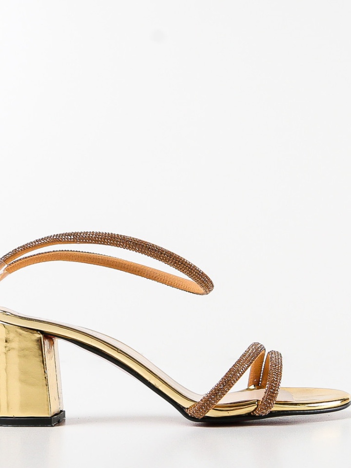 Sandale cu toc Anody Negre