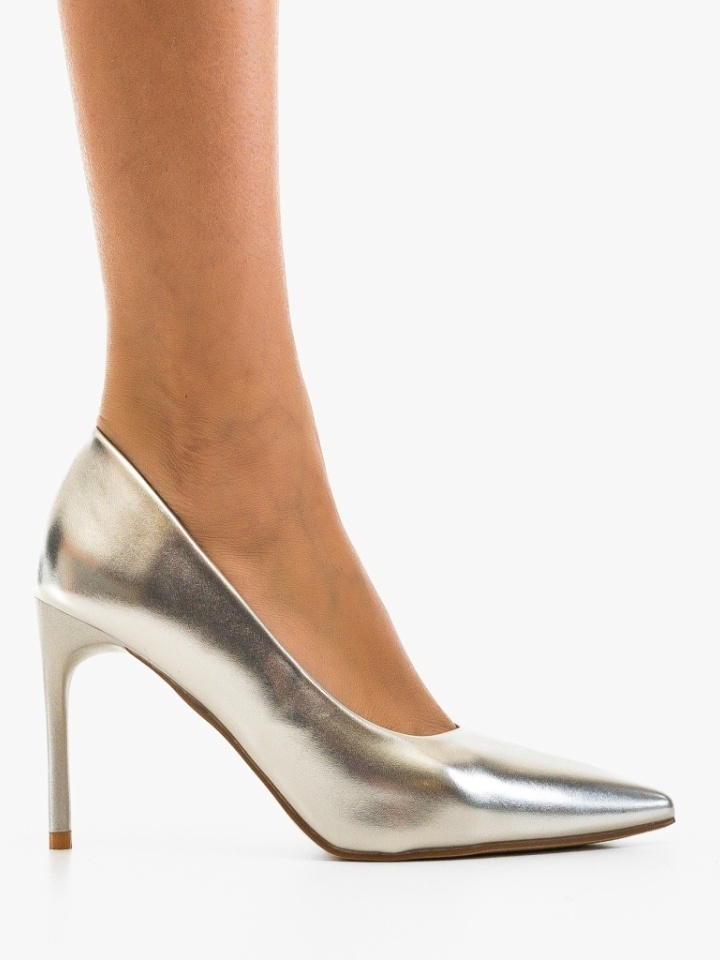 Pantofi stiletto dama Neybar Aurii