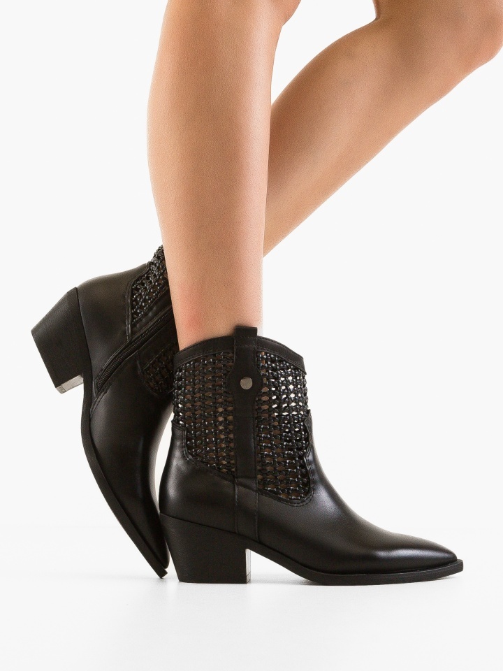 Botine dama Fran Negre