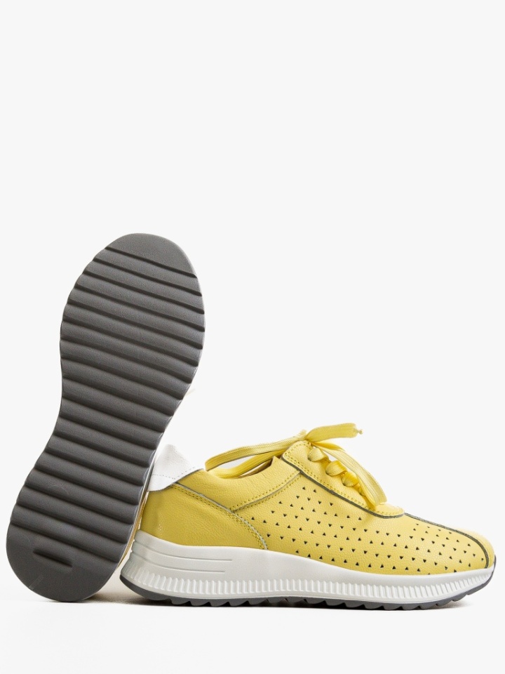 Pantofi Casual Kari Galbeni