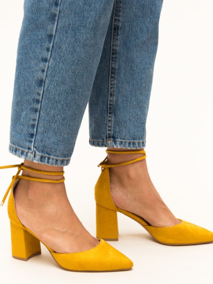 Pantofi Fitonic Galbeni