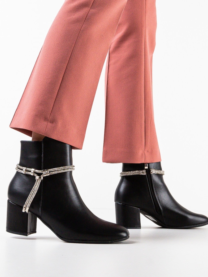 Botine dama Miley Negre