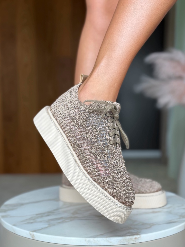 Pantofi Casual Ystory Khaki 3